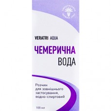 ЧЕМЕРИЧНАЯ ВОДА, р-р водно-спирт. д/нар. прим. фл. 100 мл, №1, Красная звезда (Украина, Харьков)