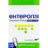 ЭНТЕРОЛ 250, капс. 250 мг бутылка стекл., в картонной коробке, №10, Biocodex (Франция)
