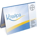 КЛАЙРА, табл. комби-уп., №28, Bayer (Германия)