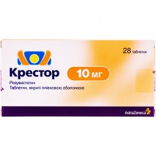 КРЕСТОР, табл. п/плен. оболочкой 10 мг блистер, №28, AstraZeneca (Великобритания)