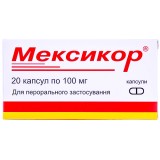 МЕКСИКОР®, капс. 100 мг блистер, №20, Здраво ООО (Украина, Киев)