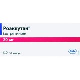 РОАККУТАН®, капс. 20 мг блистер, №30, Roche (Швейцария)